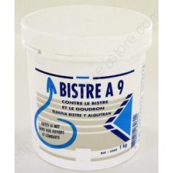 Dosage du BISTRE A9 contre le goudron/la formation vitrifiée